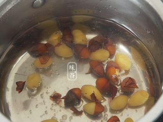 腐竹白果薏米糖水 