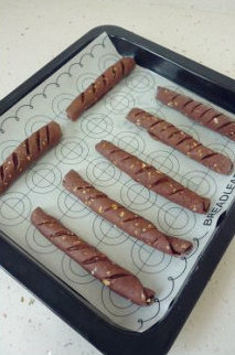 【可可果仁面包卷】 